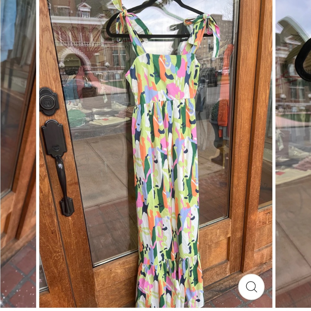 THML Multicolor Abstract Dress